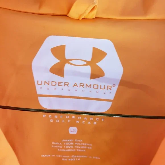 Under Armour half sleeve golf jacket. Large - Picture 5 of 5